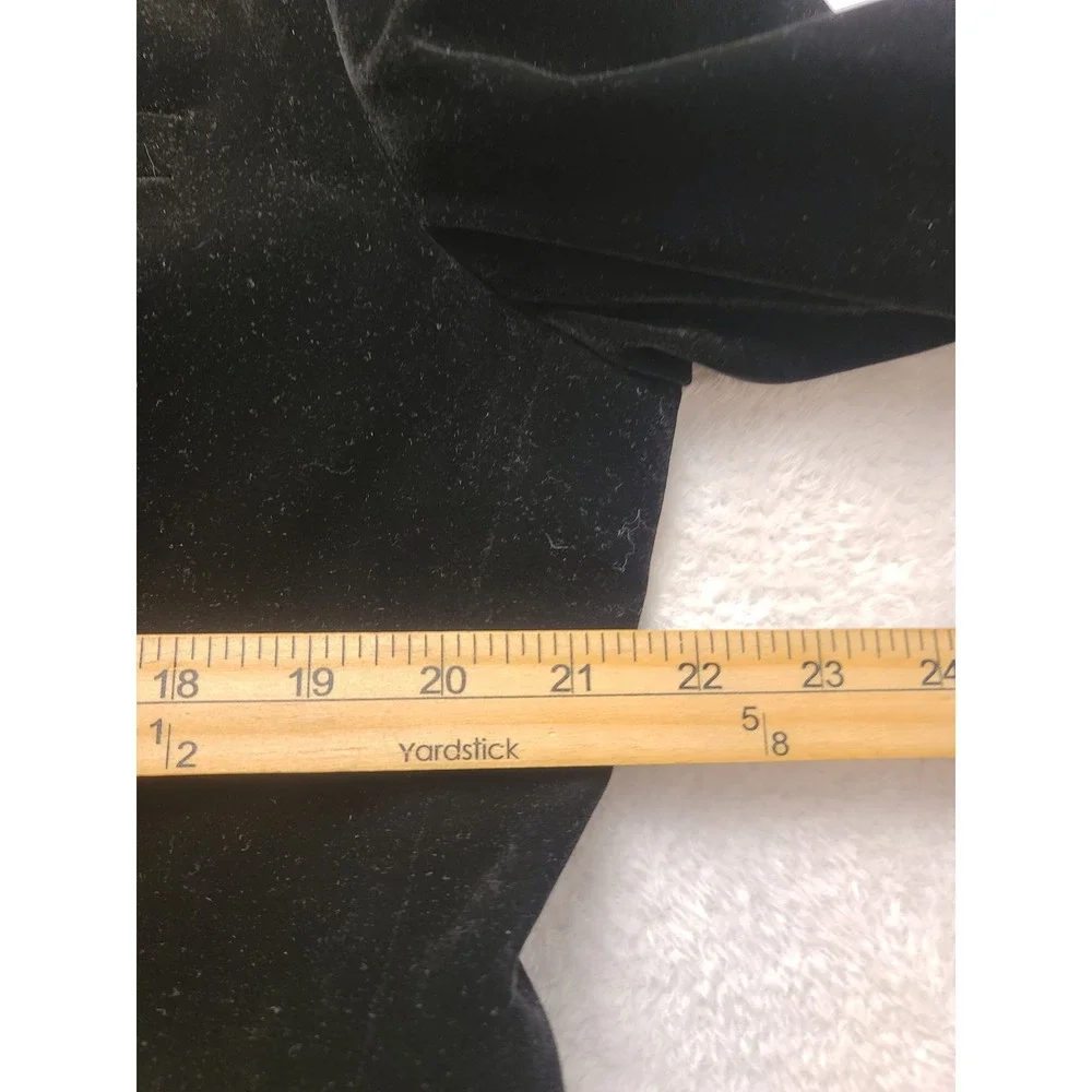 Lindbergh Black Velvet Tuxedo‎ Blazer Floral Lining Peak Men's Formal Jacket